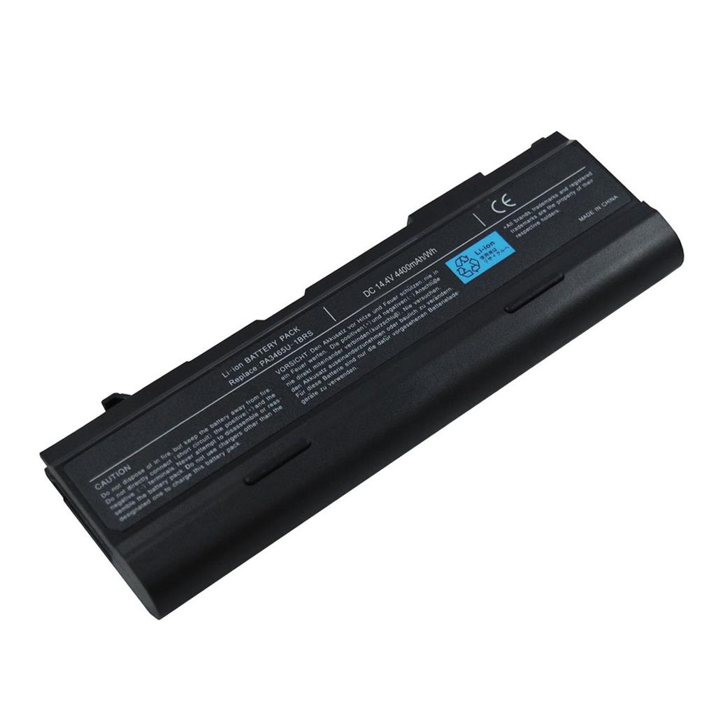 Notebook battery for Toshiba Satellite A100 series  14.4V /14.8V 4400mAh