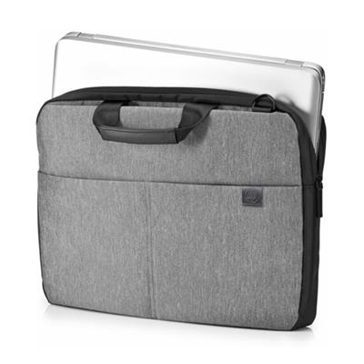 15.6" HP Notebook Business Slim Top Load Carrying Case, Gray, L6V68AA"