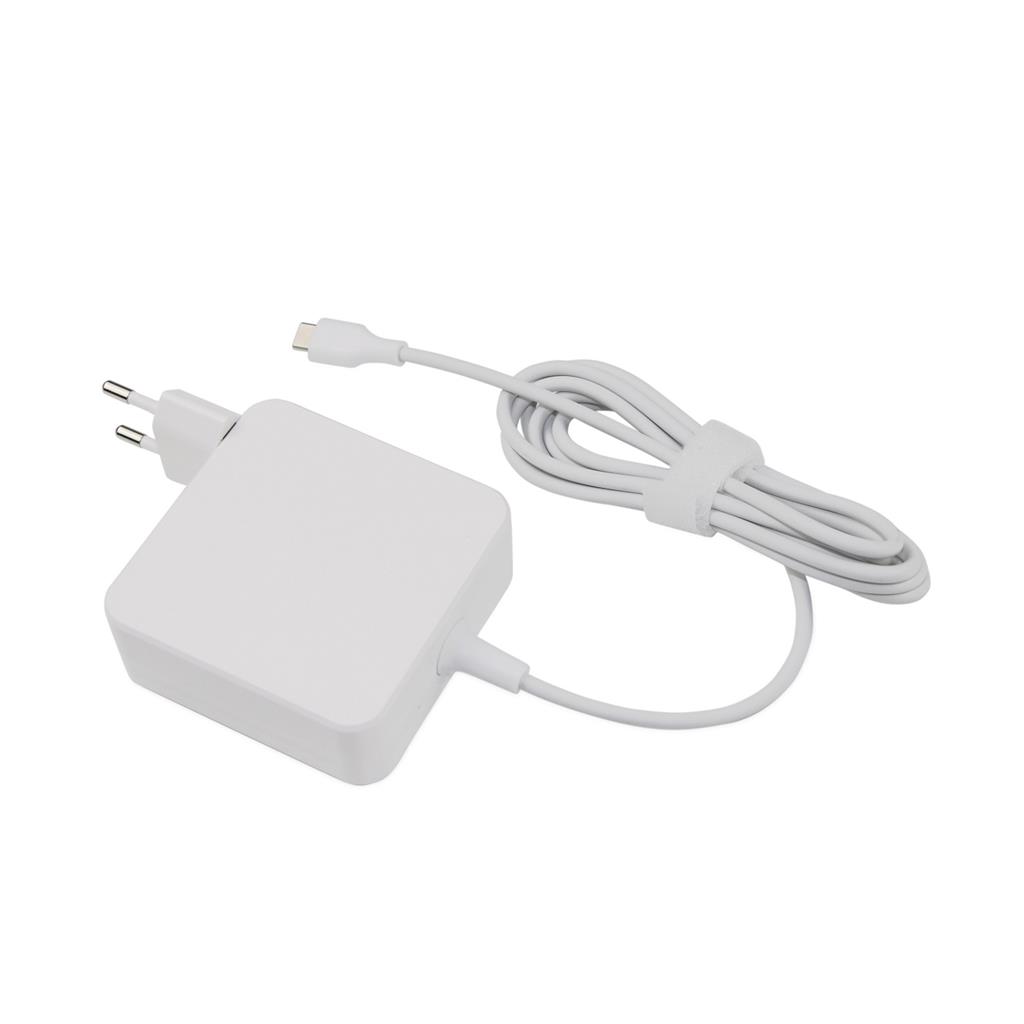 65W Universal EU PD laptop USB-C charger  White Automatic