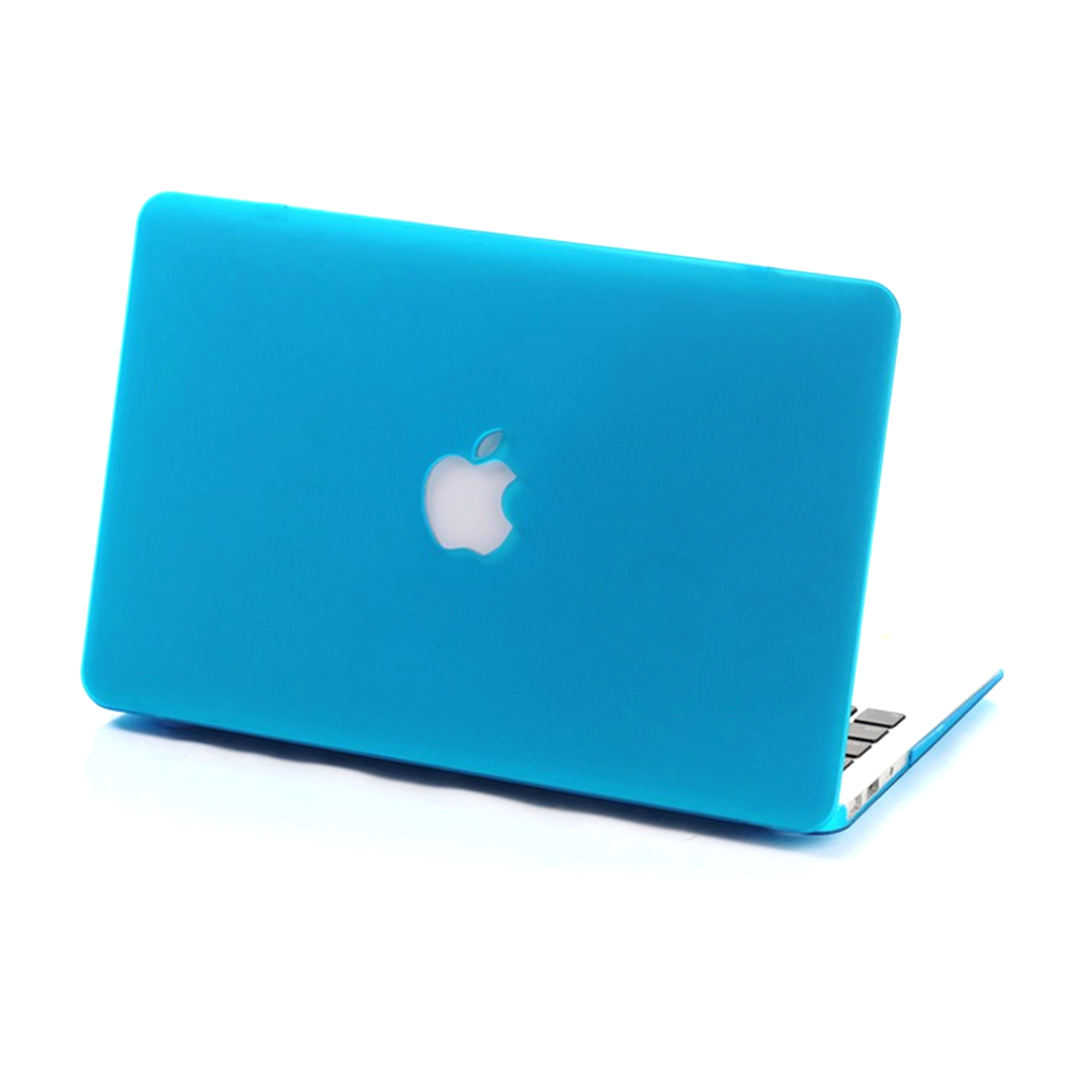 Matte Rubberized Hard Case Cover for Macbook Air 13.3 A1466 Blue