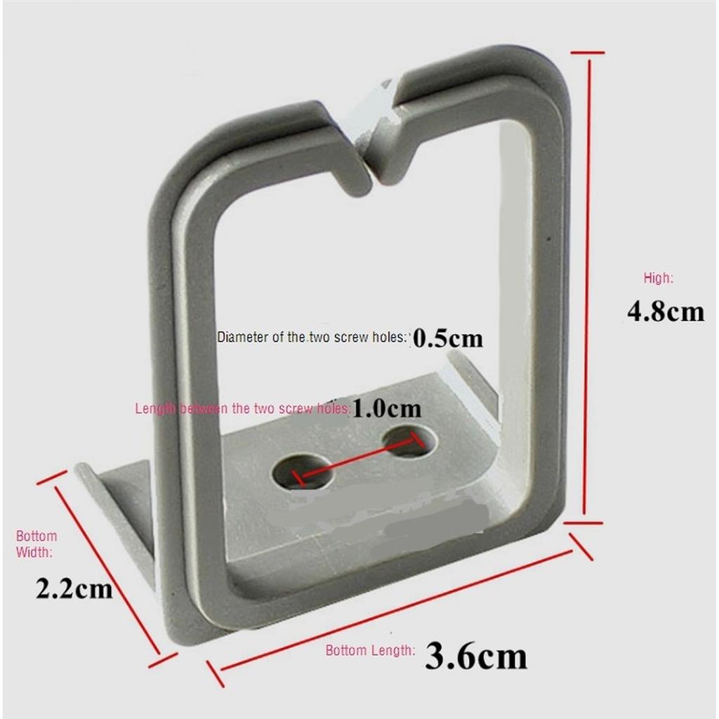 ABS Single-sided Cable Management Ring