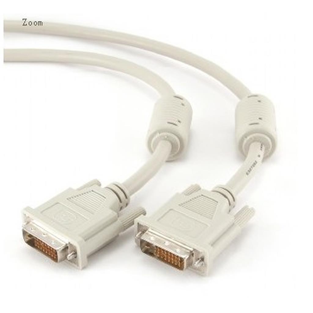 Cablexpert DVI-D Dual Link M/M,10m, Wit
