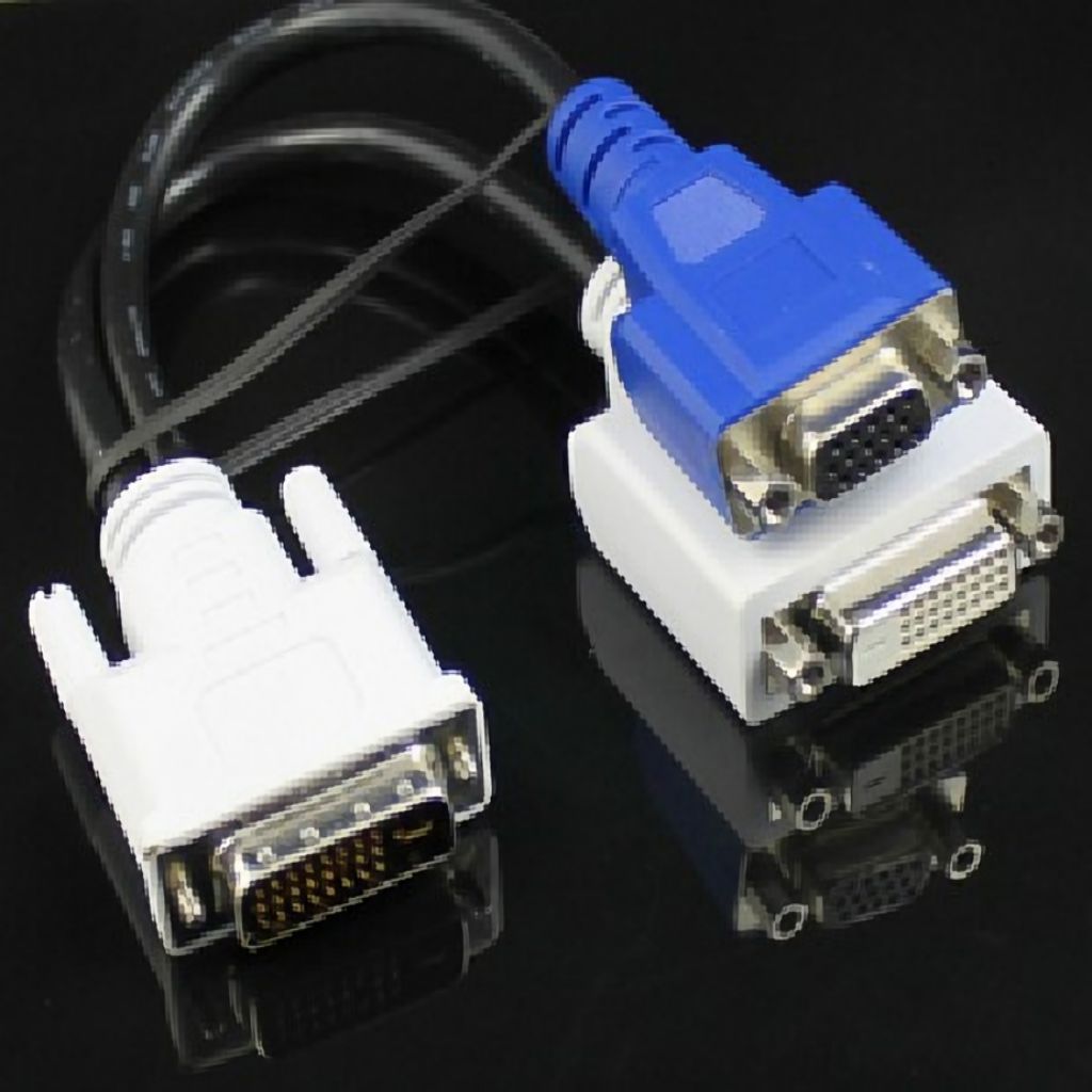 Dell DVI to DVI/VGA Dual Monitor Splitter Y-Cable,WU329 / 0WU329 / CN-0WU329/0X2026