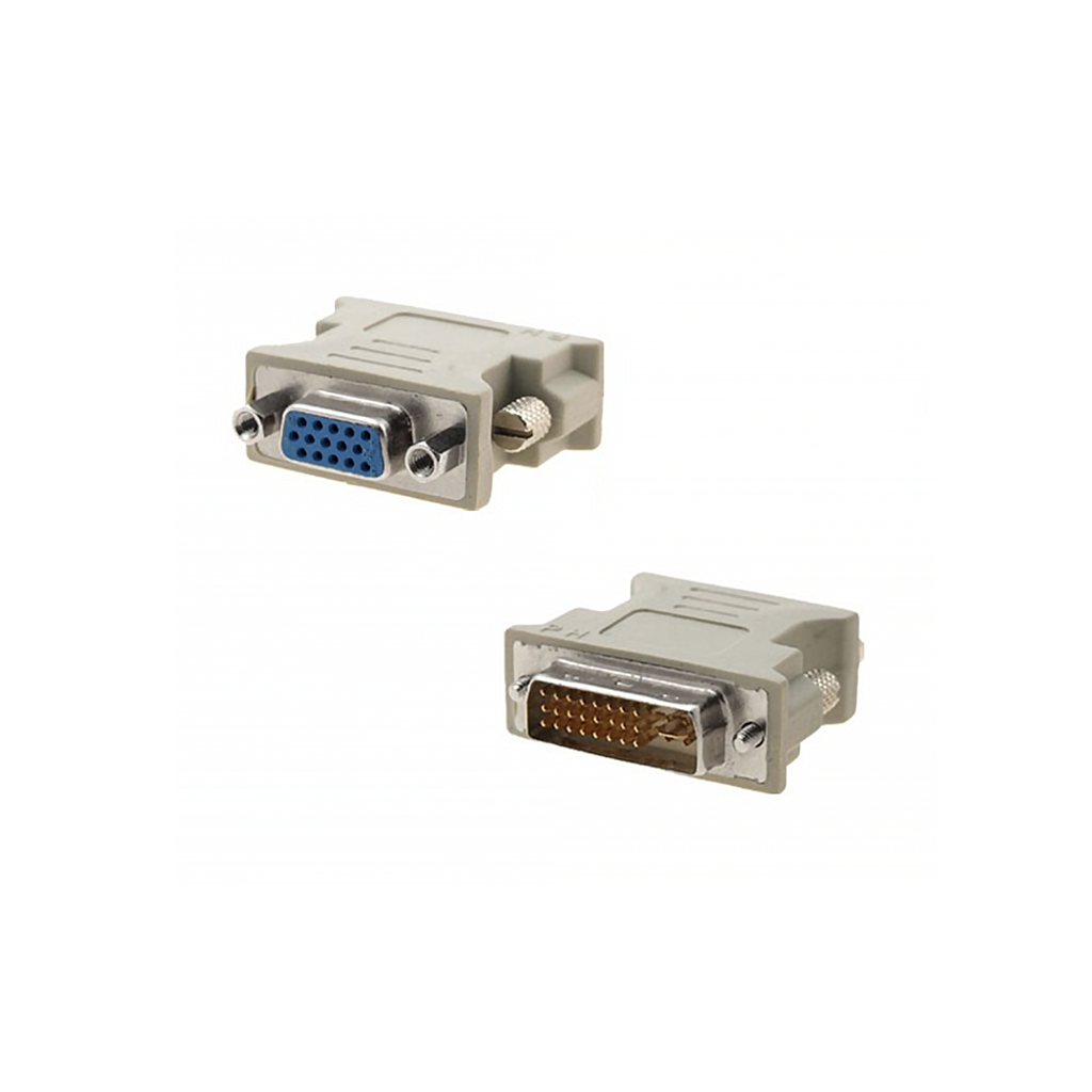 DVI-I Dual Link naar VGA D-SUB Adapter
