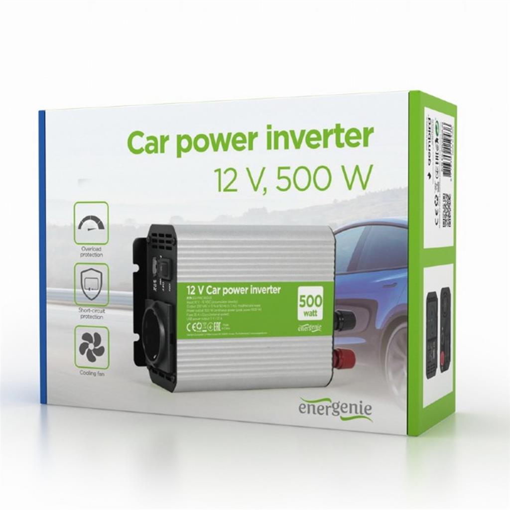 12 V Car power inverter, 500 W
