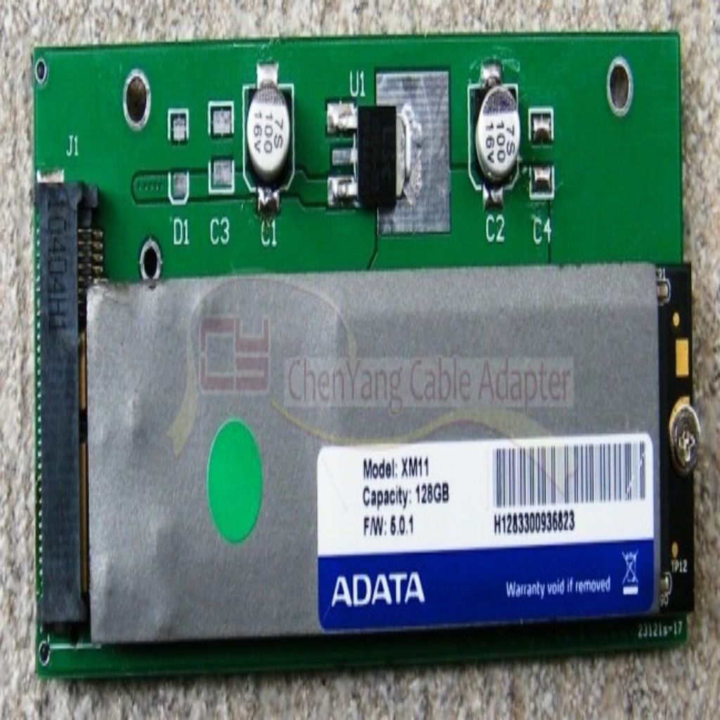 SATA  SSD HDD naar mini SATA  adapter kaart voor ADATA XM11 from Asus UX31 UX21