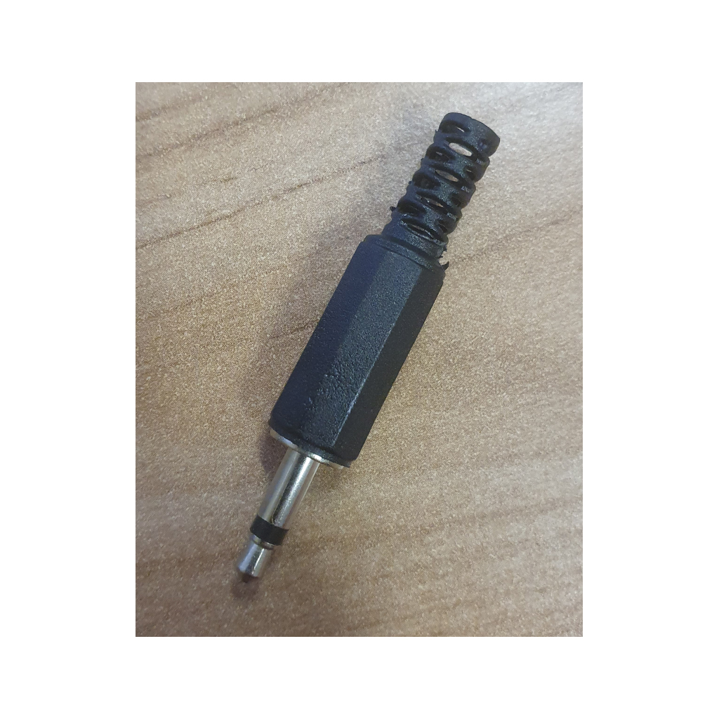 3.5mm Mono Audio Male Plug Jack Adapter Connector solder