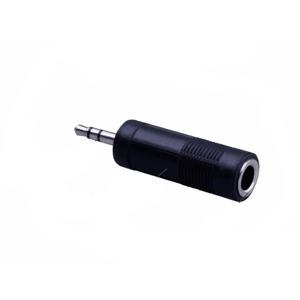 Kontra plug stereo 6.3mm (M) naar 3.5mm (F)