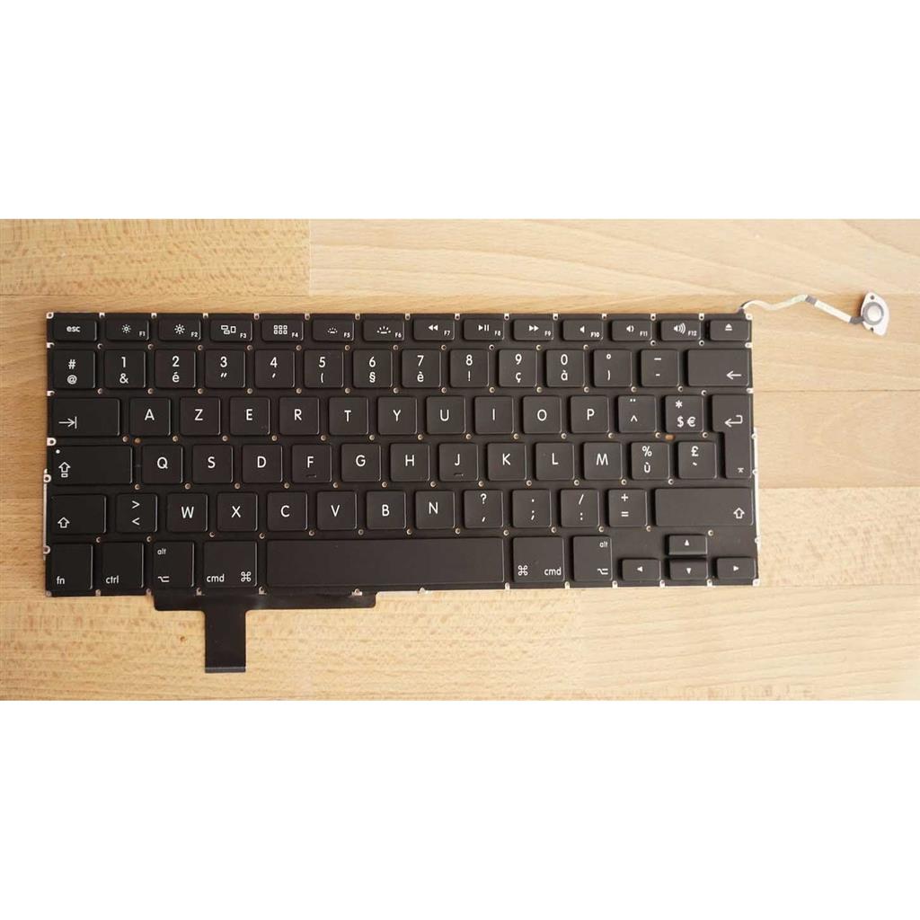 "Notebook keyboard for Apple Macbook Pro 17""   A1297 with backlit  Azerty"