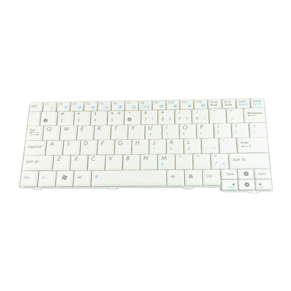 Notebook keyboard for ASUS Eee PC MK90H  white