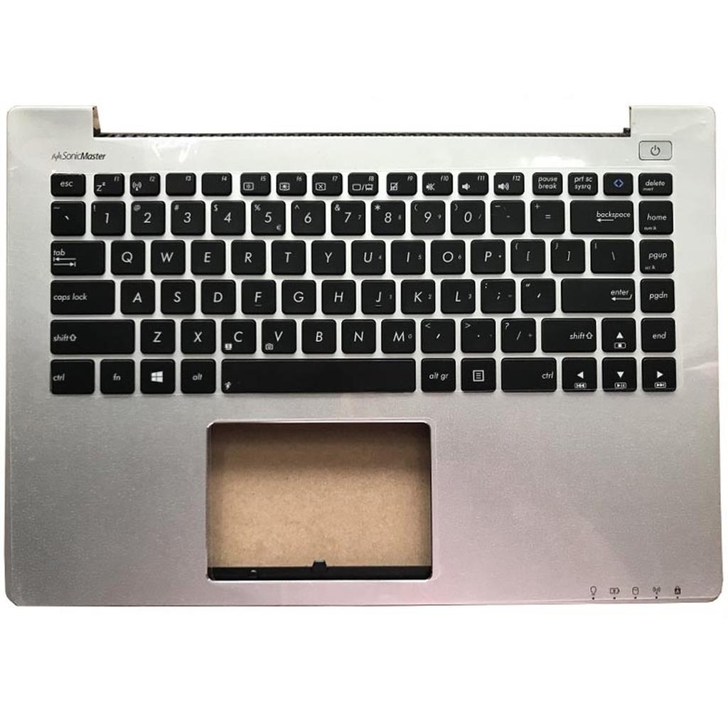 Notebook keyboard for ASUS S400 S400C S400CA X402C with topcase silver