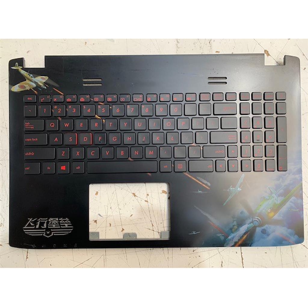 Notebook keyboard for Asus ZX50J GL552 with pattern topcase pulled