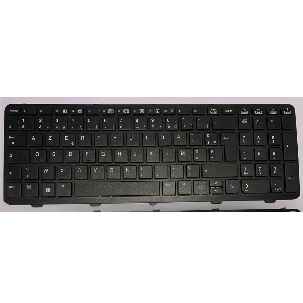 Notebook keyboard for HP ProBook 650 G1 655 with frame French OEM