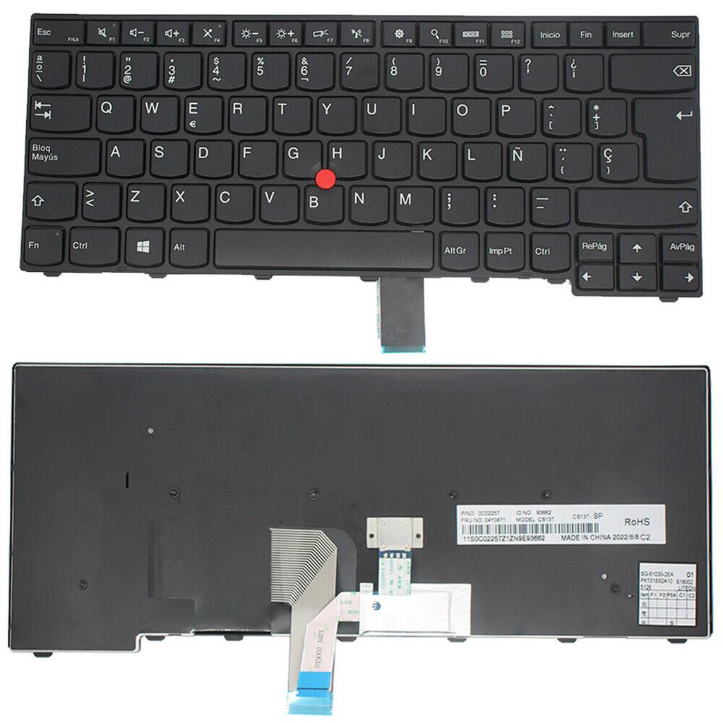 Notebook keyboard for IBM /Lenovo Thinkpad Edge E431 T440 T431S E440 L440 Spanish