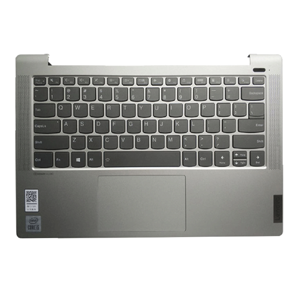 Notebook keyboard for Lenovo Ideapad 5-14 with silver topcase