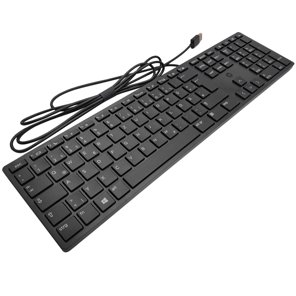 HP Keyboard 320K Qwertz / USB / Bulk, PN L96909-041