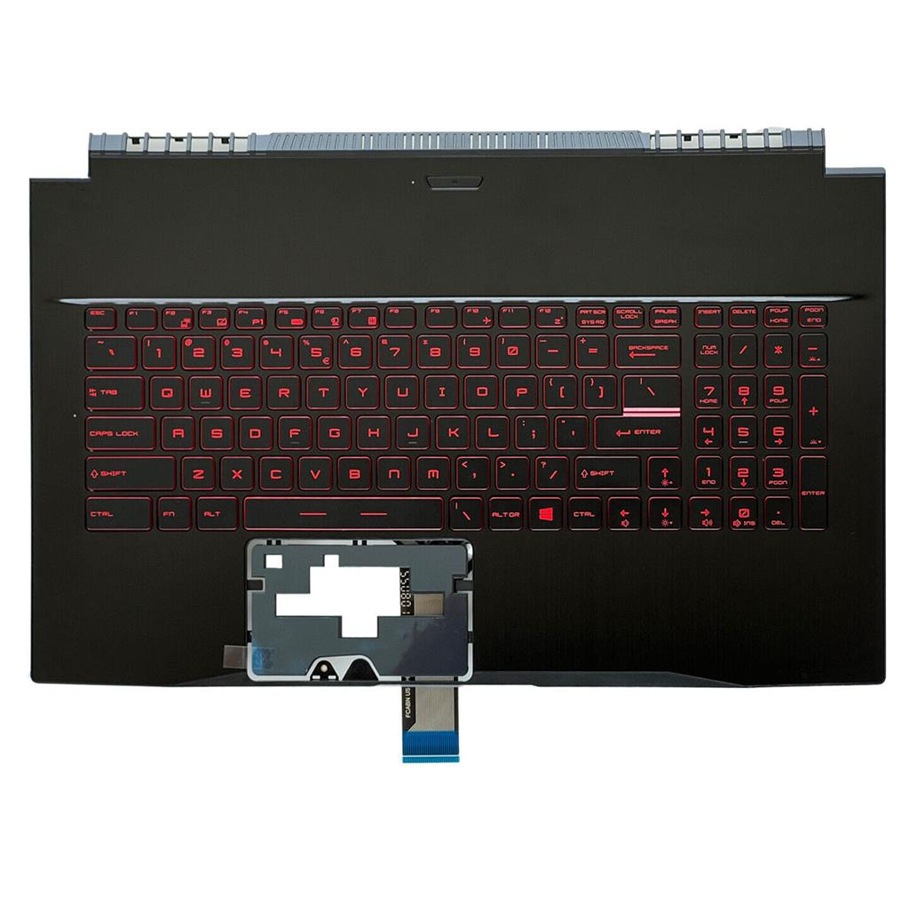 Notebook keyboard for MSI GF75 MS-17F1 with topcase backlit