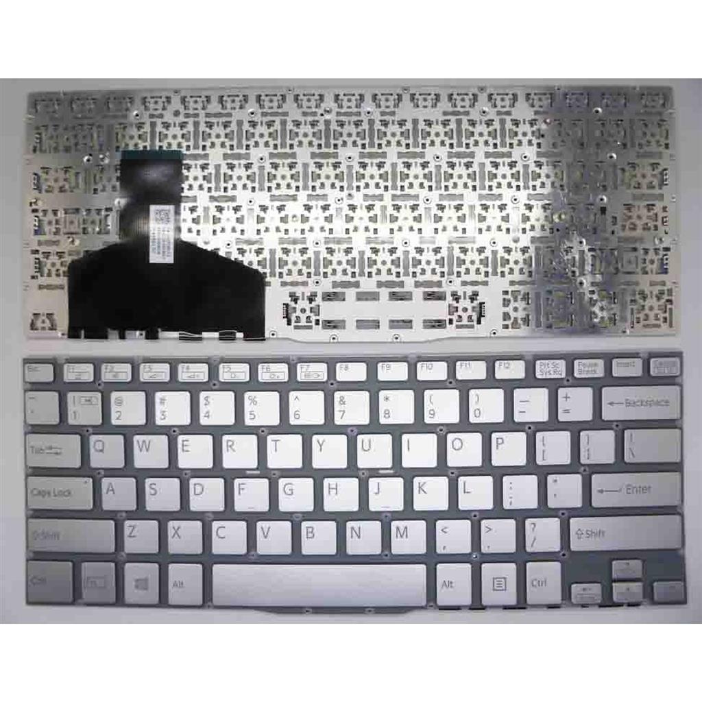 Notebook keyboard for Sony SVF13N SVF13N100C silver