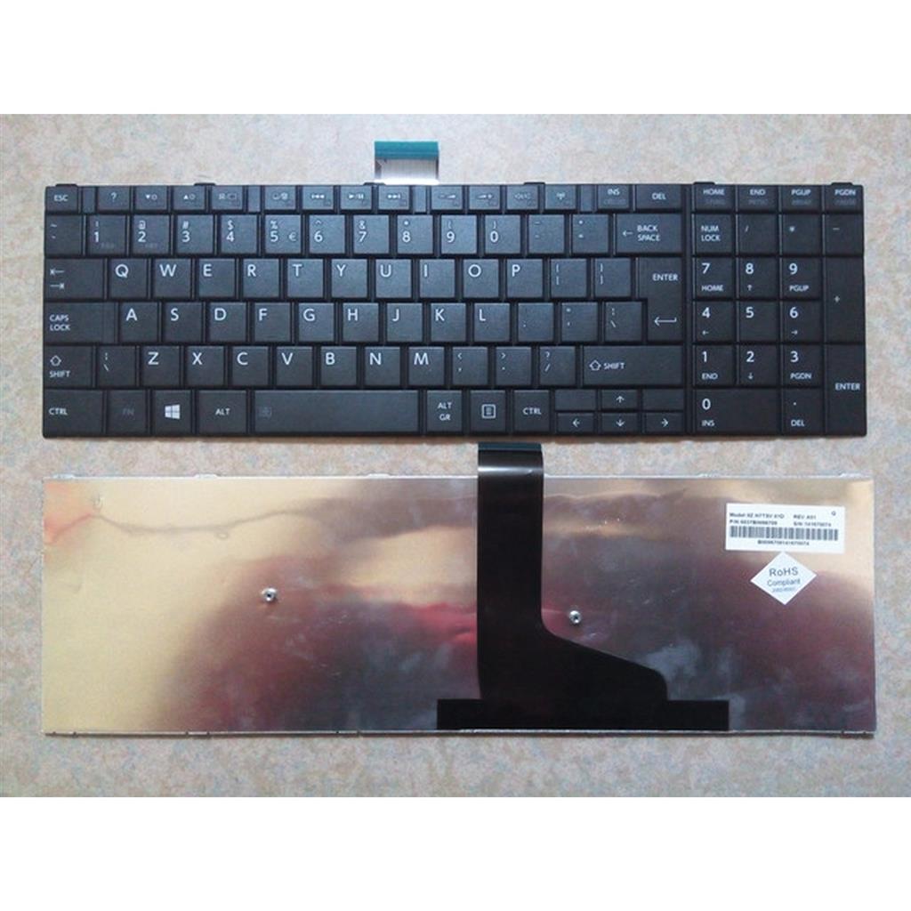 "Notebook keyboard for  Toshiba Satellite C50  L50 L50-A S50 L75 big ""Enter"""