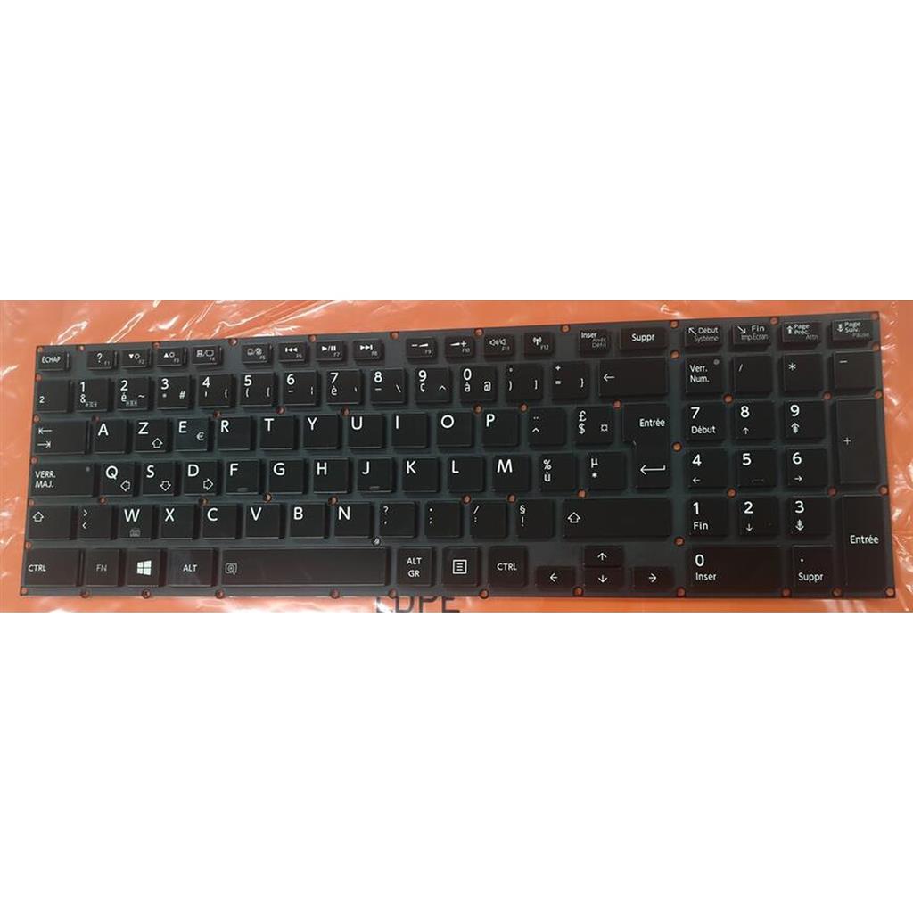 Notebook keyboard for Toshiba Satellite P50 P50-A P50-B P55 P55-A backlit AZERTY
