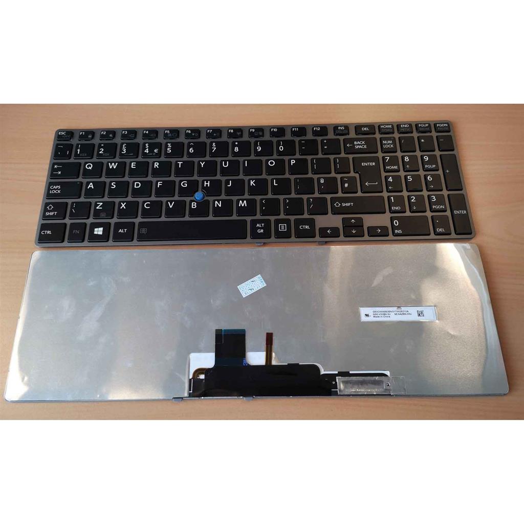 Notebook keyboard for Toshiba Tecra Z50 Z50A  with backlit point stick big 'Enter'