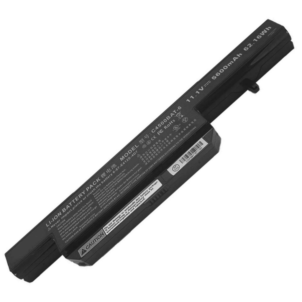 Notebook battery for Clevo C4500 series 11.1V 4400mAh  10.8V /11.1V 4400mAh