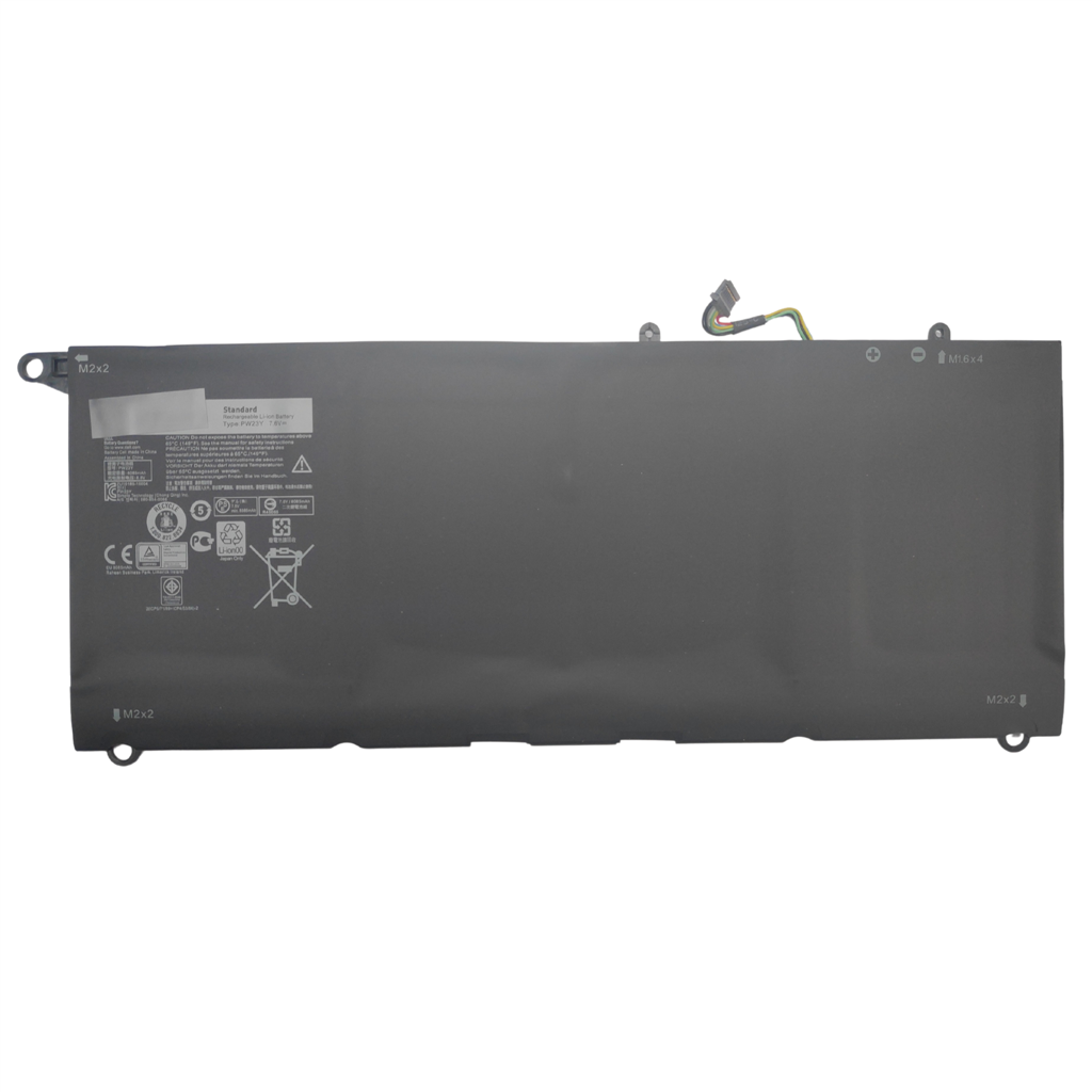 Notebook battery for Dell XPS 13 9360 Series PW23Y 7.6V 60Wh