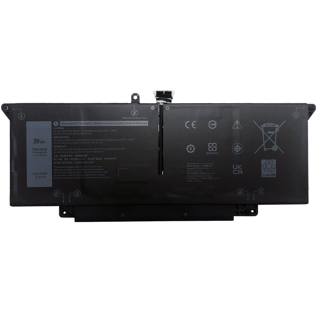 Notebook Battery for Dell Latitude 7310 7410 11.4V 39WHR YJ9RP 7YX5Y