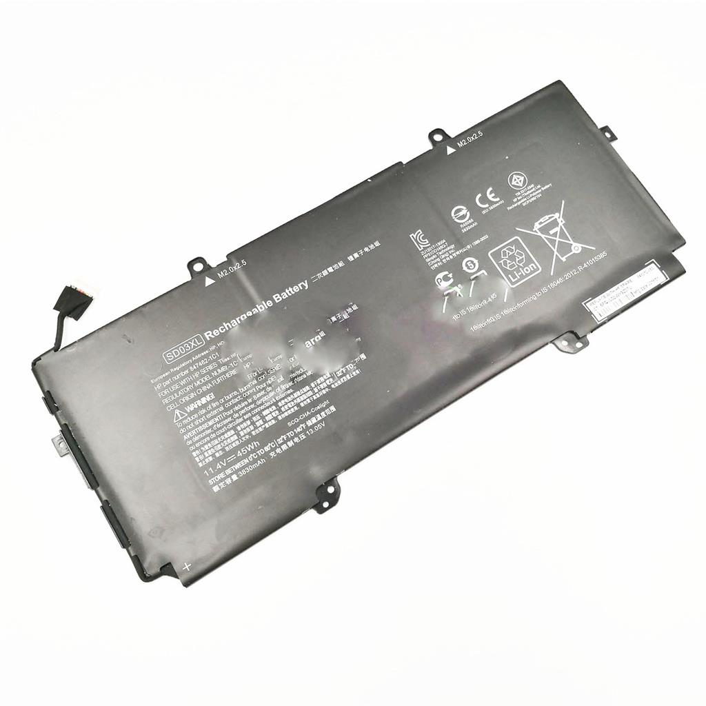 Notebook battery for HP Chromebook 13 G1 11.4V 45Wh