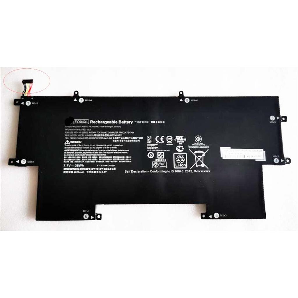 Notebook battery for HP EliteBook Folio G1 Series EO04XL  11.4V 96Wh