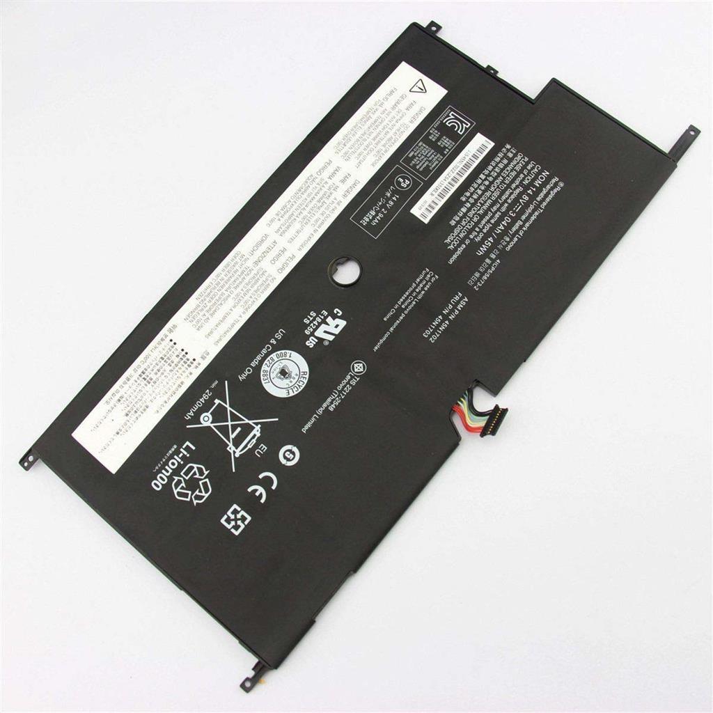 Notebook battery for Lenovo ThinkPad 2nd X1 Carbon 2014 Series 45N1701 15V 45Wh