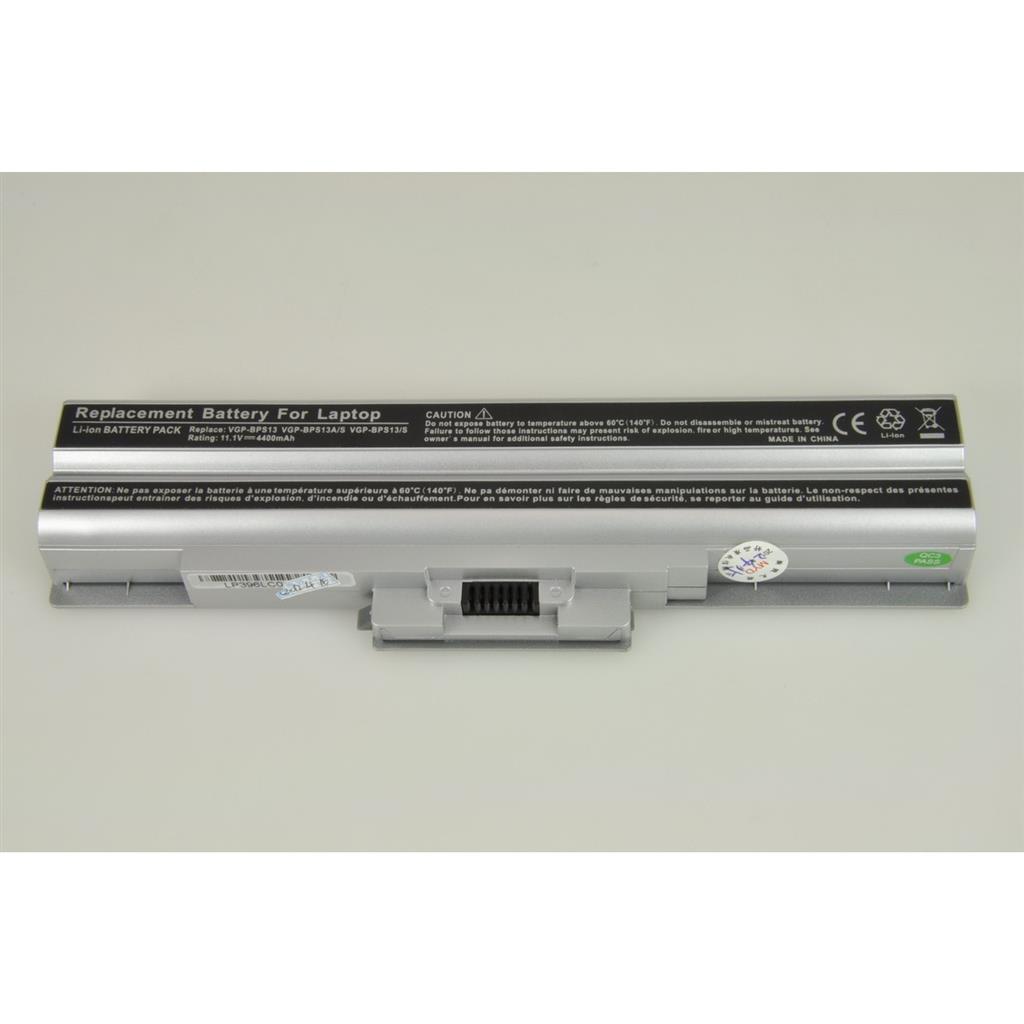 Notebook battery for SONY VAIO VGN-CS series VGP-BPL13 11.1V 4400mAh