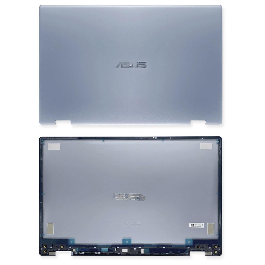 Notebook LCD Back Cover for Asus VivoBook 14 TP412UA SF4100 TP412FA Silver Blue