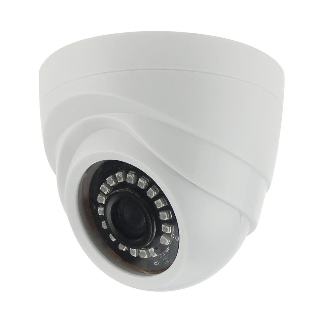 CCTV Dome camera AHD+CVBS 1.0MP / 720P, IR-nachtverlichting, model LIRDLAD100V OP=OP