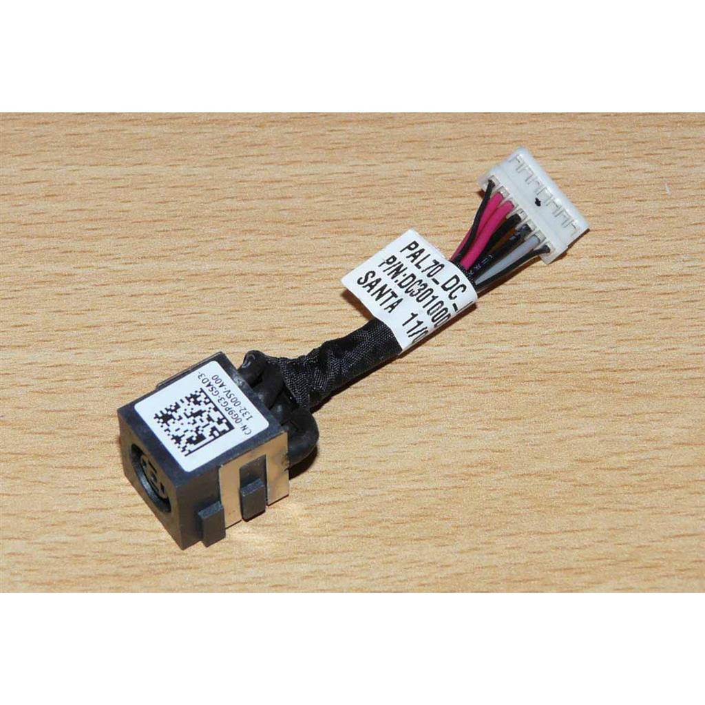 Notebook DC power jack for Dell Latitude E6320 with cable