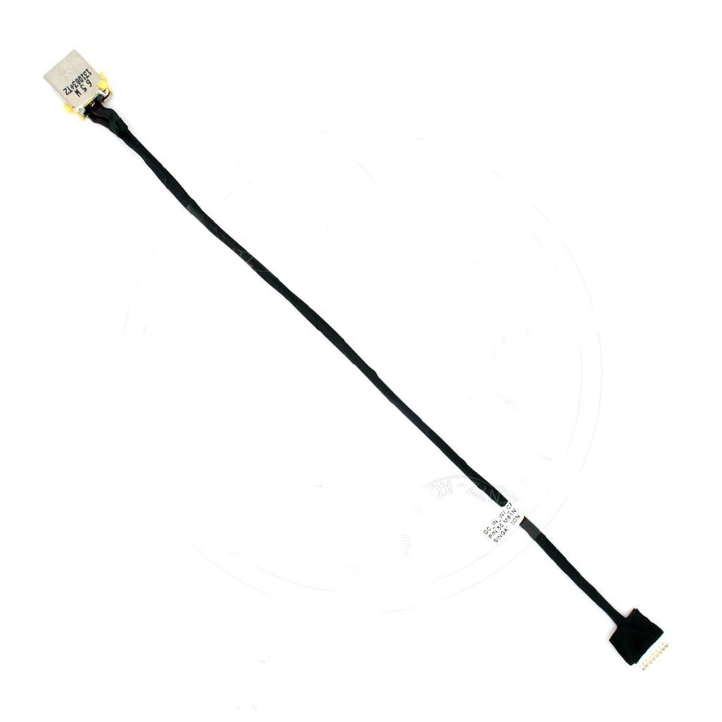 Notebook DC power jack for Packard Bell EasyNote TE69KB with cable
