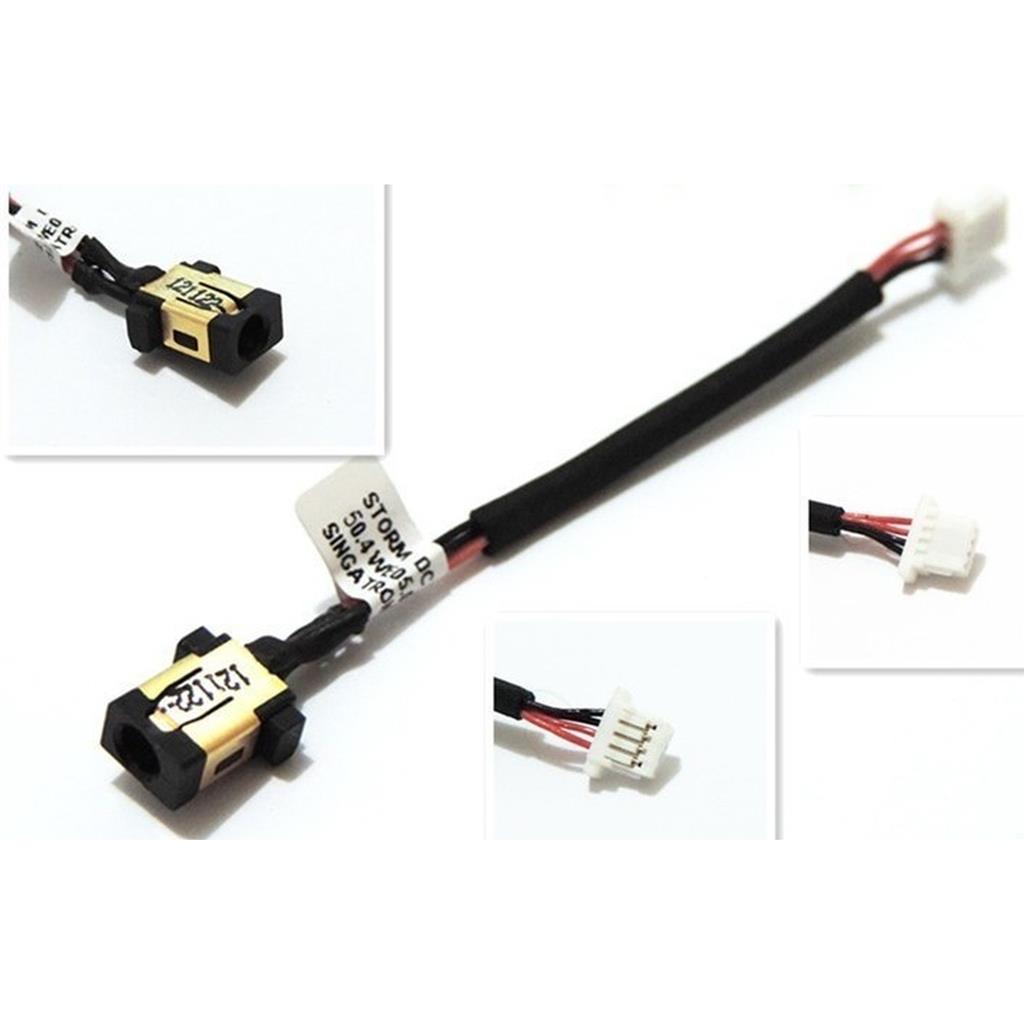 Notebook DC power jack for Acer Aspire S7-391 with cable