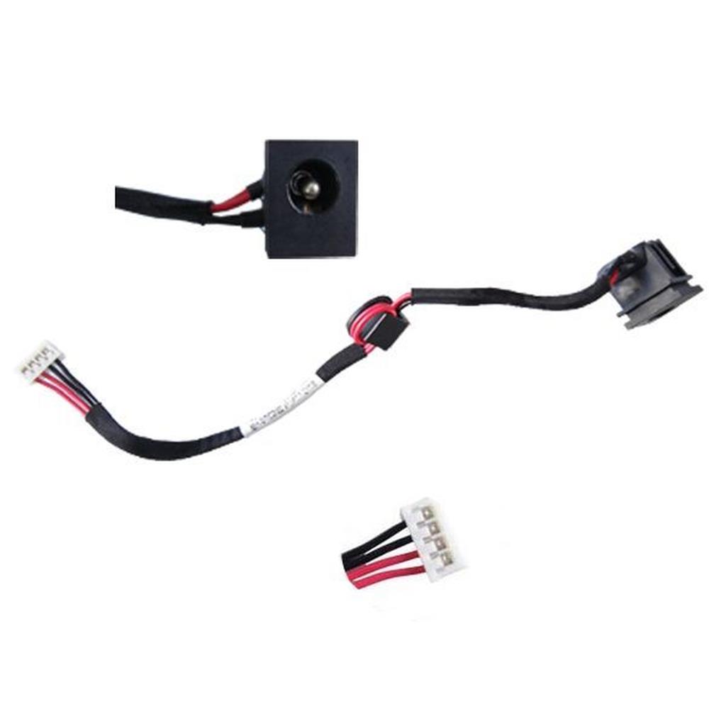 Notebook DC power jack for Toshiba Satellite C650 C655 with cable 21 cm