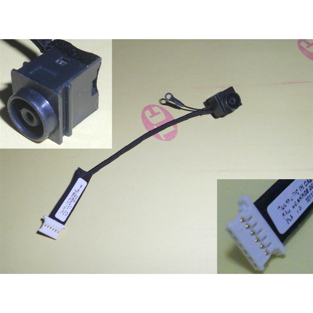 Notebook DC power jack for Sony VPC-YA VPC-YB with cable