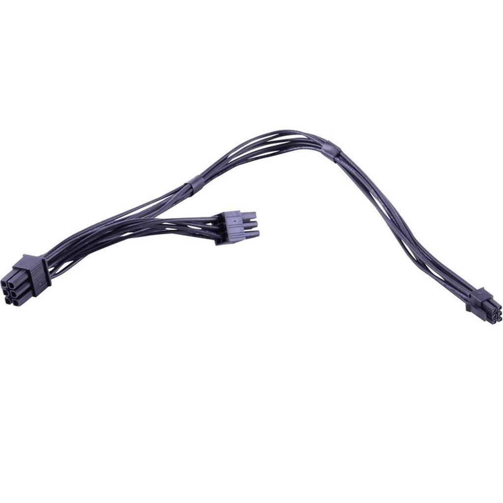 Mini PCIe 6Pin Male to PCIe 6Pin & 8(6+2)Pin Graphics Card Dual Power Supply Cable for Power MacG5