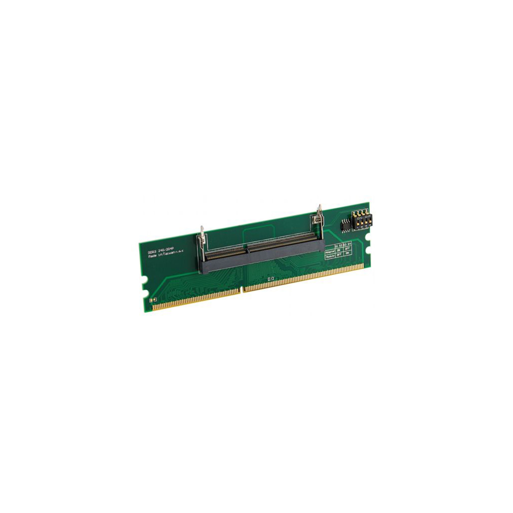SODIMM DDR3 204-pin naar Desktop DDR3 240-pin Adapter