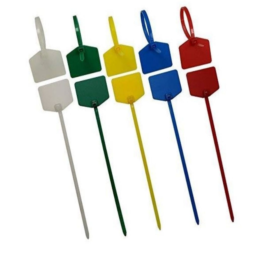 50pcs Cable Mark Tags, Color Mixing, 3*120MM