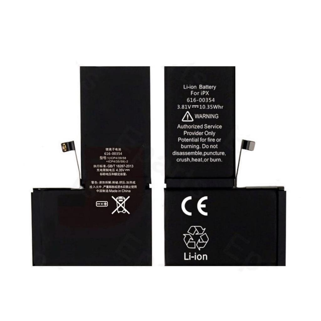 Mobile Phone Battery for Apple iPhone X Series, 2716mAh *E