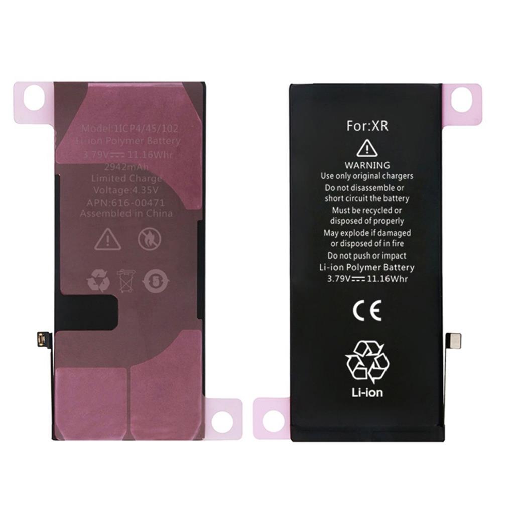 Mobile Phone Battery for Apple iPhone XR Series, 2942mAh *E
