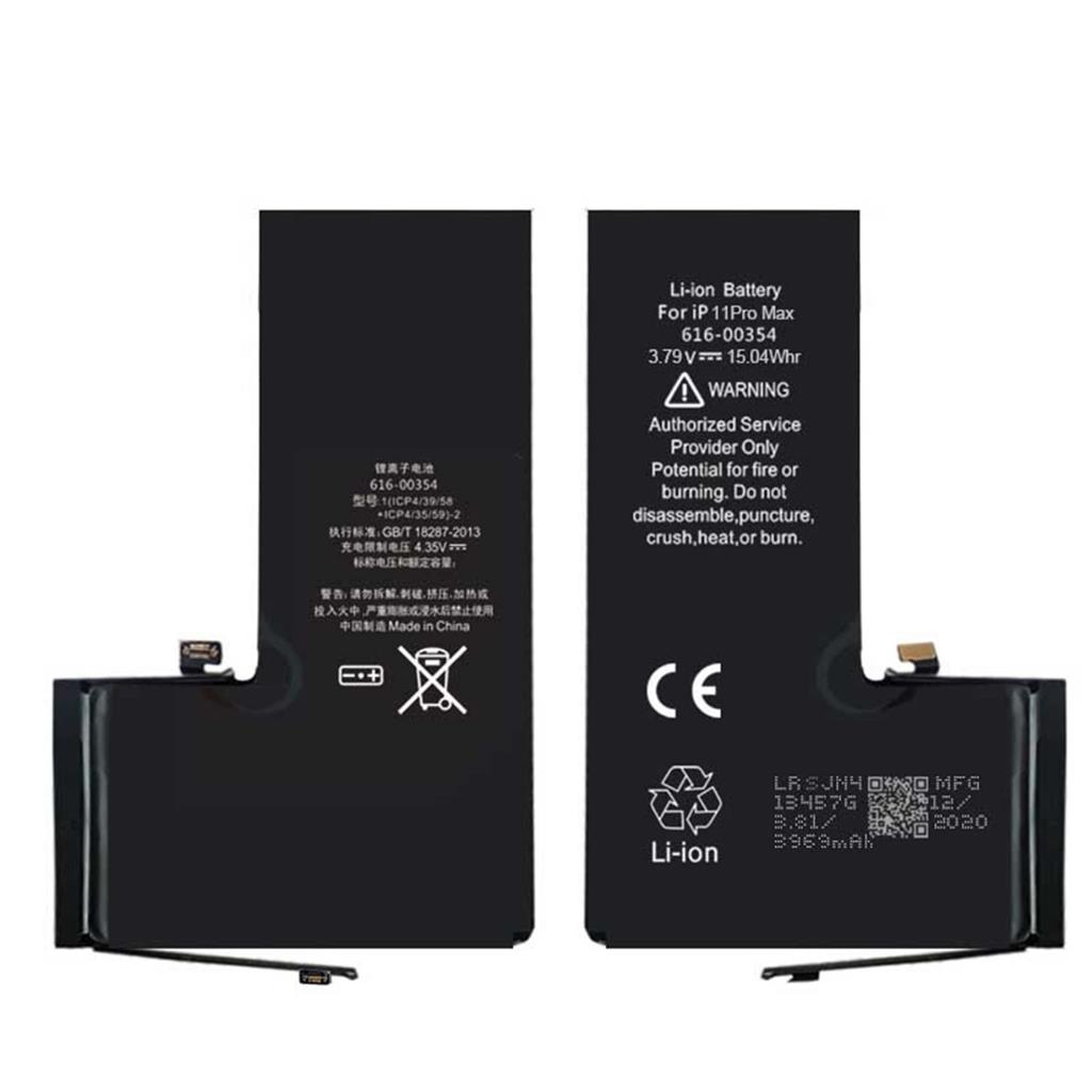 Mobile Phone Battery for Apple iPhone 11 Pro Max Series, 3969mAh *E