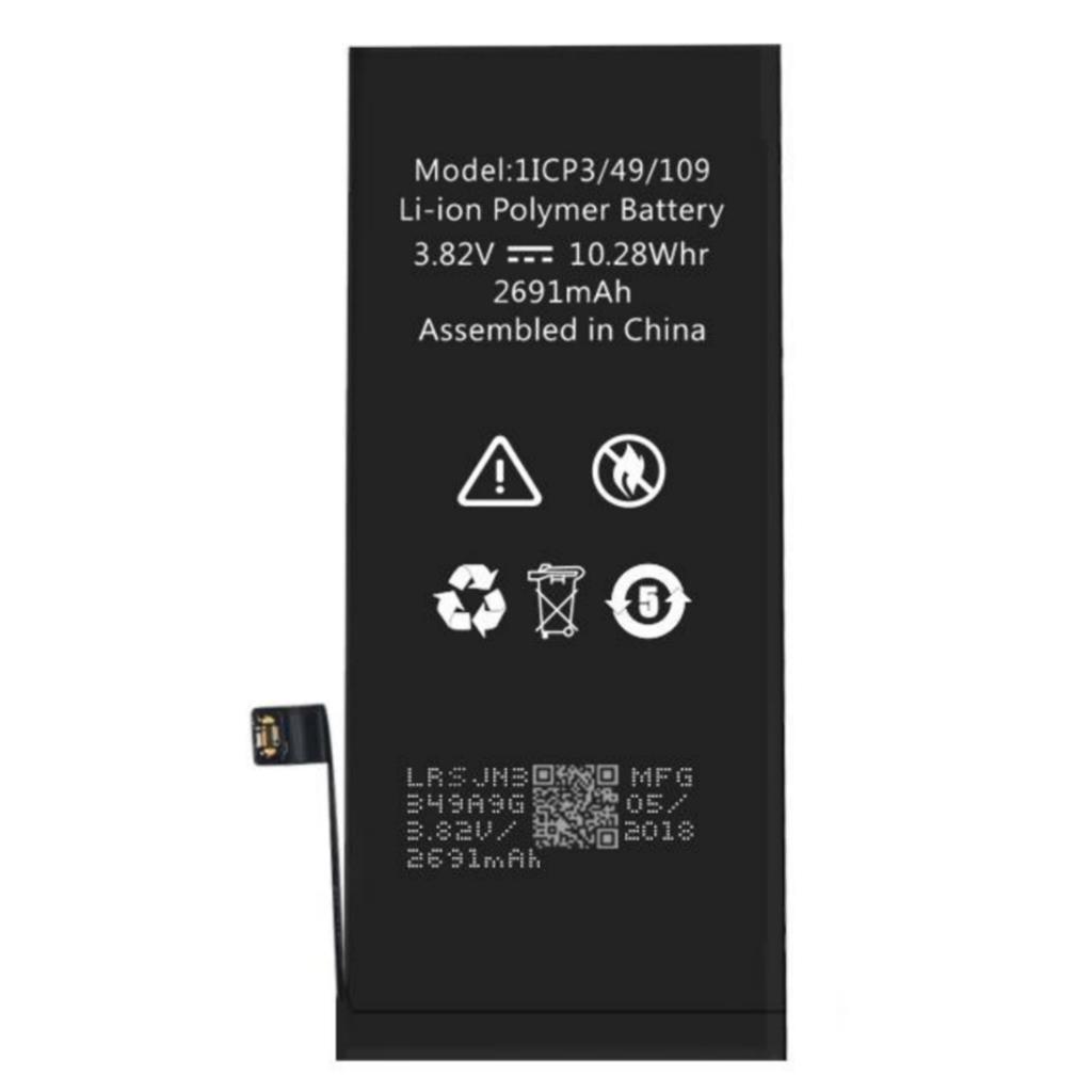 Mobile Phone Battery for Apple iPhone 8 Plus Series, 2691mAh *E