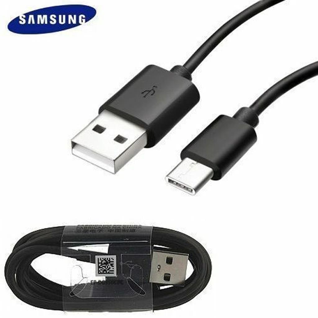 Genuine Original EP-DG950CBE Samsung S8 Plus S8 S9 + S9 Type-C Charger USB Cable 120cm Black