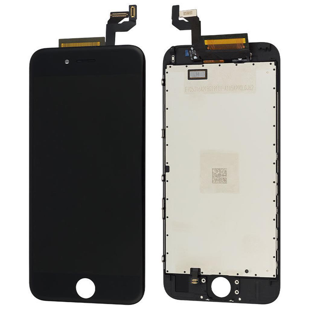 AA Replacement LCD Assembly with Touch Screen and Supporting Frame for Apple iPhone 6S Black