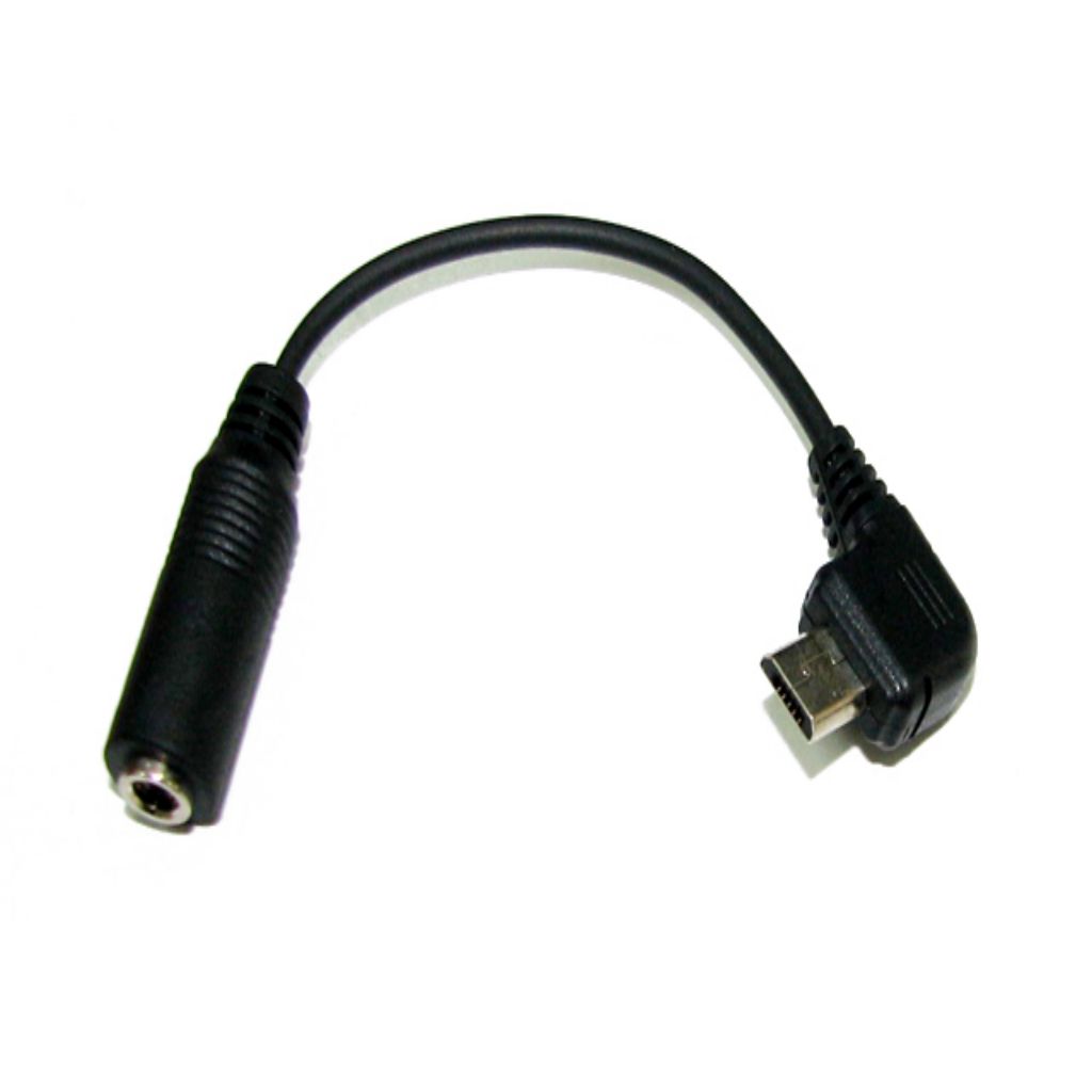 Micro USB audio kabel M/F (3.5mm jack)