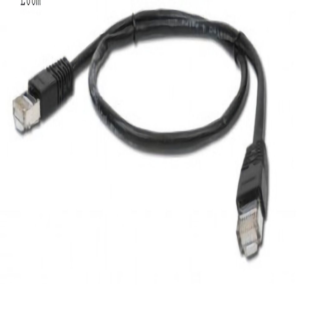 Cablexpert CAT6 FTP Patch Cable, black, AWG24,0.5M